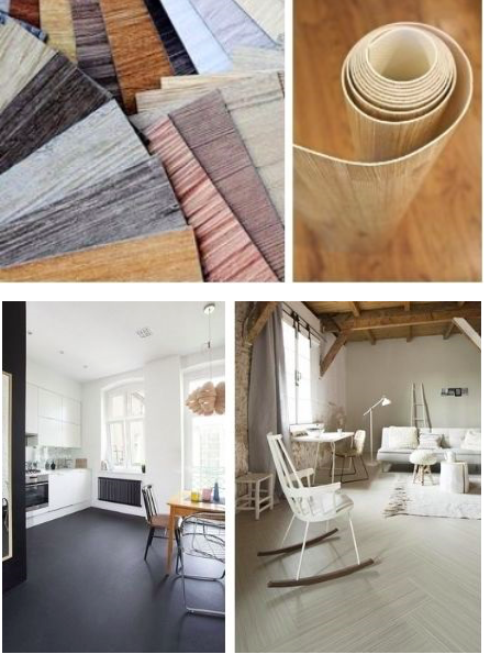 El linóleo se fabrica a base de compuestos naturales: linaza seca y molida, serrín, un tejido de yute y, finalmente, pigmentos para aportar el color. Es un material 100/% biodegradable que no libera sustancias nocivas ni durante su fabricación ni en su ciclo de vida útil. Se suele utilizar en suelos, unido al mismo con adhesivo, por lo que genera una superficie continua. Su flexibilidad proporciona amortiguación acústica y resistencia asegurada durante años. Es una estupenda opción para dar calidez a una estancia a la vez que usamos un material sostenible.